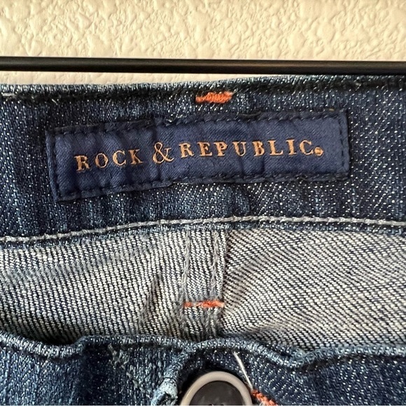 Rock & Republic Distressed Berlin Denim Jeans- Size 31 - Picture 8 of 8